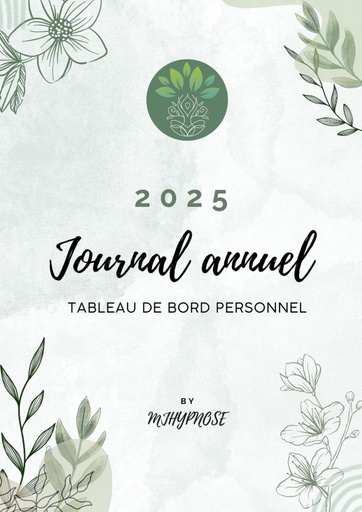 Journal annuel complet _ tableau de bord personnel